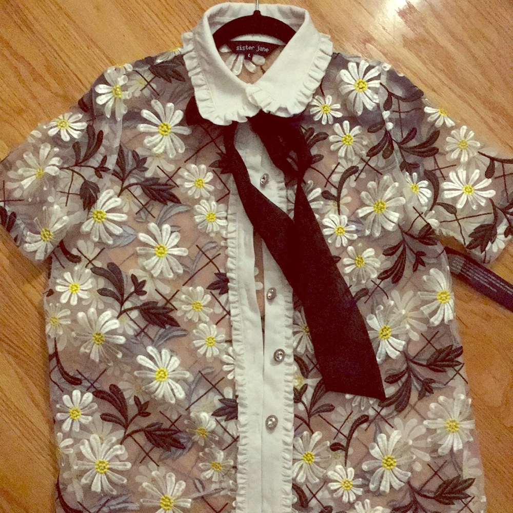 Super cute, sheer shirt💕